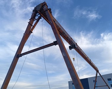 Q235B Q355B Heavy Steel Fabrication For Box Girder Gantry Crane Bridge Crane