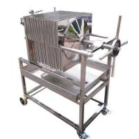 Buy cheap Small Automatic Plate Press Filter Type Beer Wine Oil Filter Machine for Food Industry product