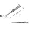 Buy cheap Abrasion Resistance Sumitomo Automotive Connectors 8100 2512 Copper Alloy Contact from wholesalers