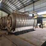 17.5 kW Power Waste Rubber Tire to Diesel Fuel Oil Pyrolysis Machine CE ISO