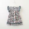 Buy cheap Summer Children'S Clothing Girl'S Floral Flying Sleeve Dress Baby Girl Cute Dress from wholesalers