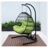 Buy cheap Modern Green Cushions Double Seater Stand Outdoor Hanging Swing Chair from wholesalers
