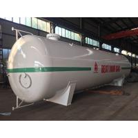 Buy cheap 30 Tons LPG Bulk Storage Tank , 60000 Liters Mobile Lpg Filling Station Tank product