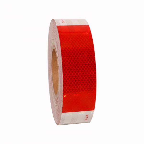 Buy cheap Aggressive Pressure Sensitive Adhesive Reflective Radium Tape DOT C2 Reflective Sticker for Vehicles from wholesalers