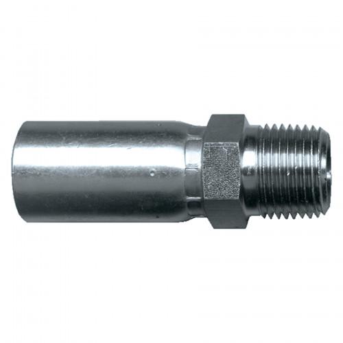 Buy cheap EN853 2SN Stainless Steel Hydraulic Fittings / Hydraulic Hose Adapter from wholesalers