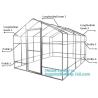 Buy cheap hdpe woven greenhouse film, plastic roof transparent cover for green house,Good services hot galvanized structure big wa from wholesalers