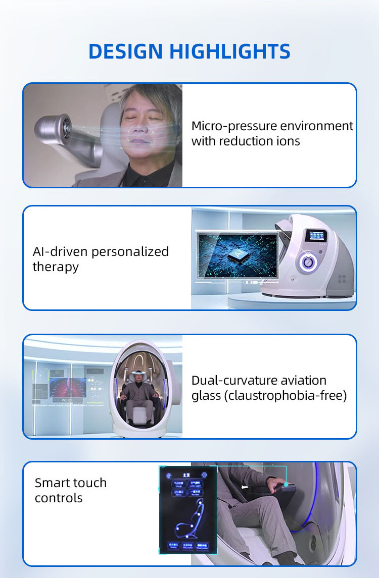 Intelligent Micro Pressure Hyperbaric Hard Chamber Hyperbaric Oxygen Therapy Chamber