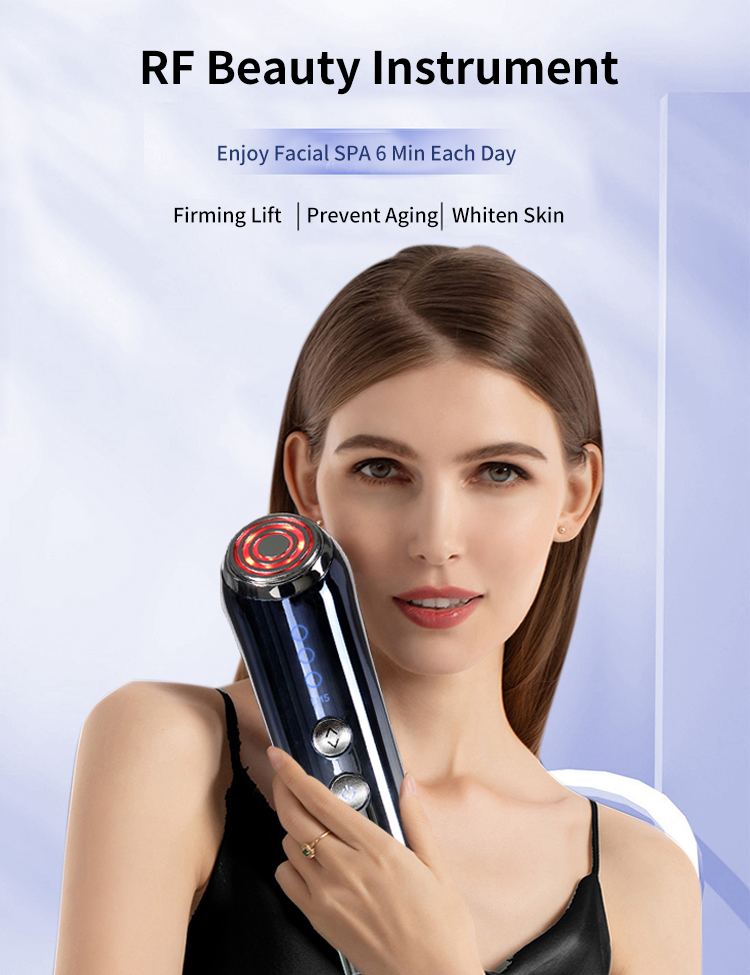 850mAh Battery V Facial RF Beauty Instrument For Personal Care