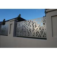 Buy cheap Architectural Metal Aluminum Decorative Laser Cut Fencing Panels or steel panels product