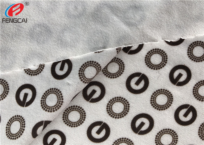 Recycled Polyester Lycra Swimming Trunks Fabric Weft Knitted Fabric