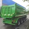 Buy cheap Customization 3/4 Axles 60-80 Tons Hydraulic Side Box Tipper Dumper Truck Semi Trailer from wholesalers