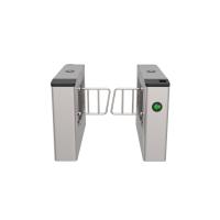 Buy cheap Small Swing Turnstile Parking Barrier Gate With Fingerprint Square Mechanical product
