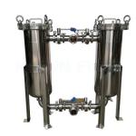 Versatile Stainless Steel Bag Filter Housing with Filter Bag Thickness 7 - 10mm
