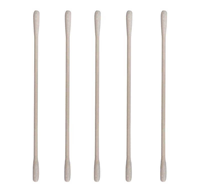 3 Inch Slim Paper Handle Cleanroom Consumables Lint Free Cotton Swabs
