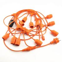 Buy cheap Holiday outdoor lighting colorful pendant Lamp Light Chain 0.5m-10m copper Loft product