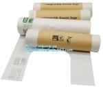 Compostable T-Shirt Bags/Vest Carrier PE Plastic resuable shopping bag,
