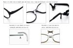 Fad Elliptic Shape Frame TR And Silicone Kids' Glasses LF 5522