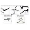 Buy cheap Fad Elliptic Shape Frame TR And Silicone Kids' Glasses LF 5522 from wholesalers