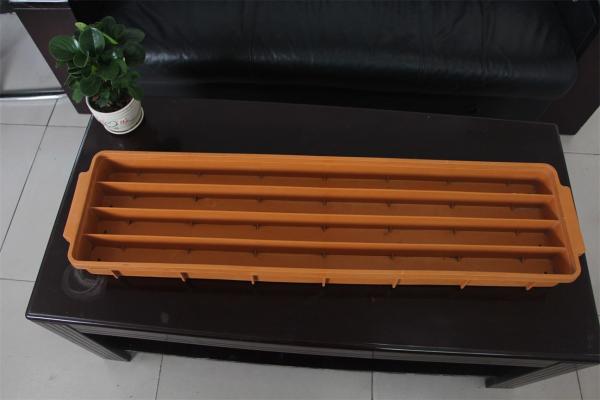 Buy cheap Four Channels Orange Drill Core Trays With Premium PE Material High Strength from wholesalers