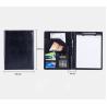 Buy cheap High End Personalized Leather Padfolio / Leather Portfolio Binder 5 Color Available from wholesalers