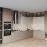 Buy cheap Custom Kitchen Cabinet Melamine Board Kitchen Cabinet Design Kitchen Furniture from wholesalers