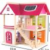 Buy cheap Natural 37.5cm Diy Wooden Dollhouse Furniture Wooden Toy House Furniture from wholesalers