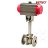 Buy cheap Pneumatic Actuated Cryogenic Ball Valve Floating Type Soft Metal Seat Ball Valve from wholesalers