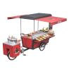 Buy cheap Stainless Grilled Food 50km/H BBQ Tricycle Hot Dog Cart from wholesalers