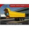 Buy cheap Mechanical Suspension 3 Axles 25 Cubic Meters Dump Trailer from wholesalers