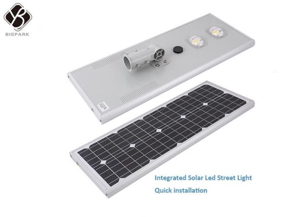Buy cheap 80W 150LPW All In One Solar LED Street Light from wholesalers