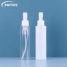 Buy cheap 100ml 120ml 150ml White Transparent PET Toner Bottle For Cosmetics Emulsion Packaging from wholesalers