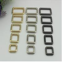 Buy cheap Supply all kinds of size zinc alloy light gold square ring buckle for handbag product