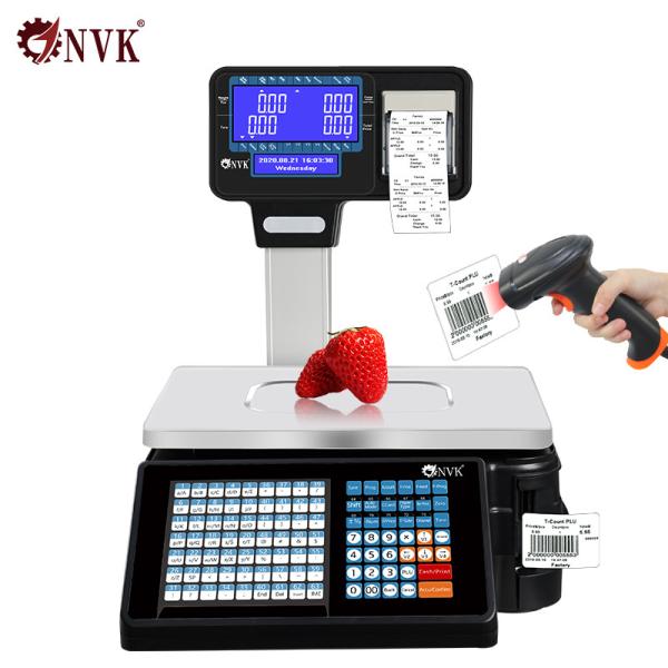 Buy cheap 30kg Supermarket Label Printing Scale Digital Weighing Scale Digital Scale from wholesalers