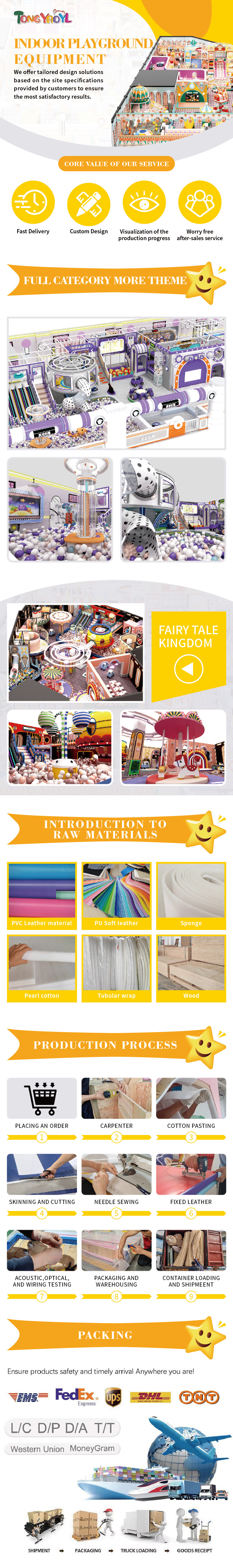 Custom Indoor Playground Equipment Commercial Indoor Playhouse Equipment Baby King Theme
