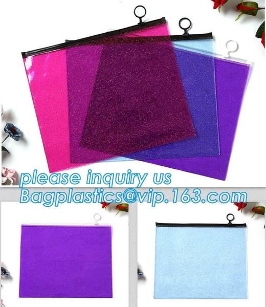 Biodegradable China Supplier Clear PVC Cosmetic Standup k Pouch,Travel Cosmetic