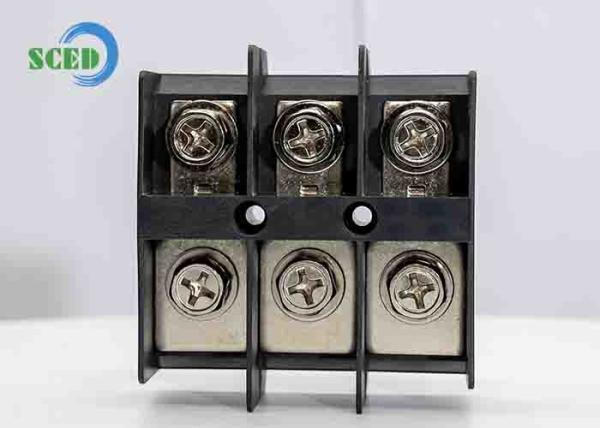 Buy cheap High Current Terminal connector Pitch 25.00mm 600V 150A PA66 3P M8 from wholesalers