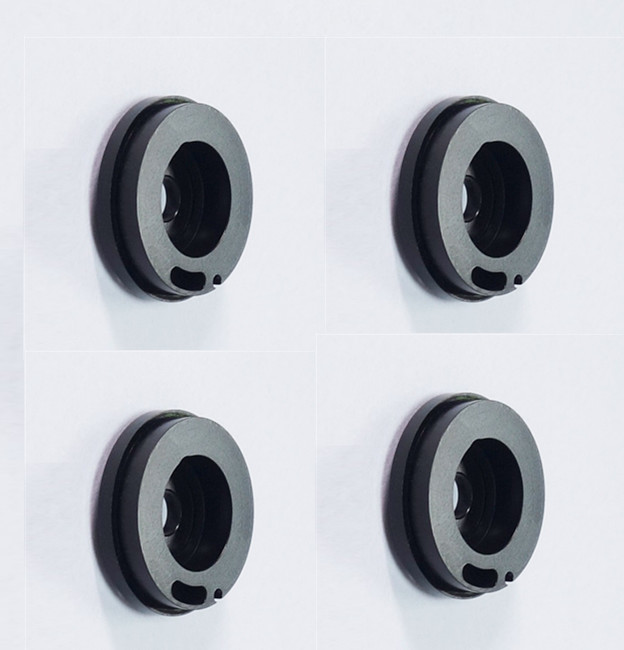 High Precision Custom CNC Lathe Steel CNC Service Black Sandblask Cap Nut