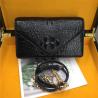 Buy cheap Exotic Alligator Skin Women Small Clutch Bag Genuine Crocodile Leather Female Envelop Purse Lady Cross Shoulder Bag from wholesalers