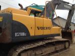 70% Gradeability Volvo EC210BLC 2014 Year Used Excavator Machine
