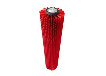 Buy cheap Roller Nylon Bristle Brush Customized Size Red Brush For Fruit Cleaning from wholesalers