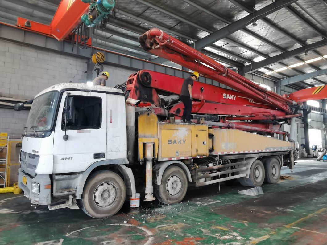 2011 Sy Concrete Equipment 48 Meter Used Concrete Pump on Benz