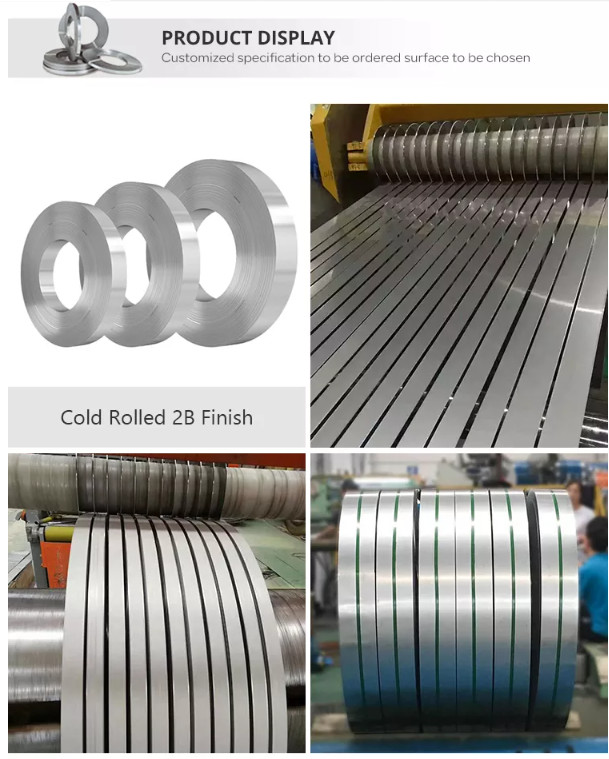 DIN 1.4037 AISI ASTM Stainless Steel Strip Coil SUS301 1mm-2000mm Width
