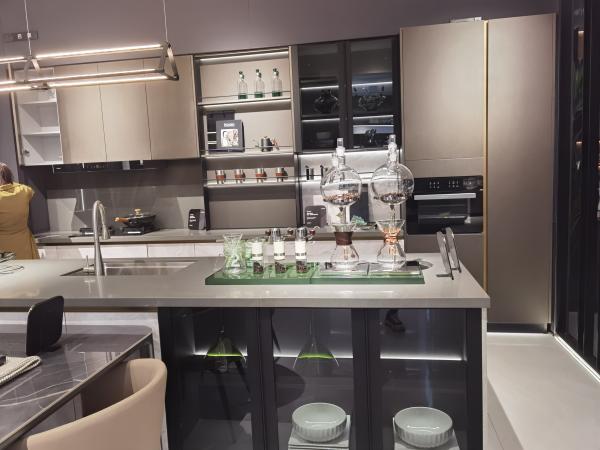 Buy cheap Particle Board Wooden Kitchen Cabinet Accessories Unit Furniture from wholesalers