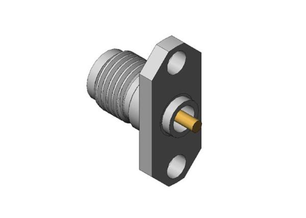 Buy cheap 50Ohm RF 2.92mm Coaxial Connector Stainless Steel Type K Female from wholesalers