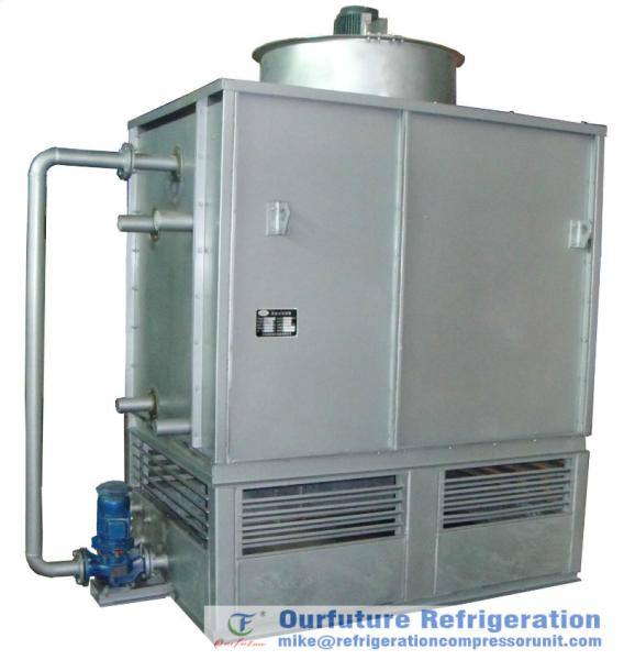 Buy cheap Induced Draft Type Evaporative Cooled Condenser Evaporative Condenser Cooling Tower from wholesalers