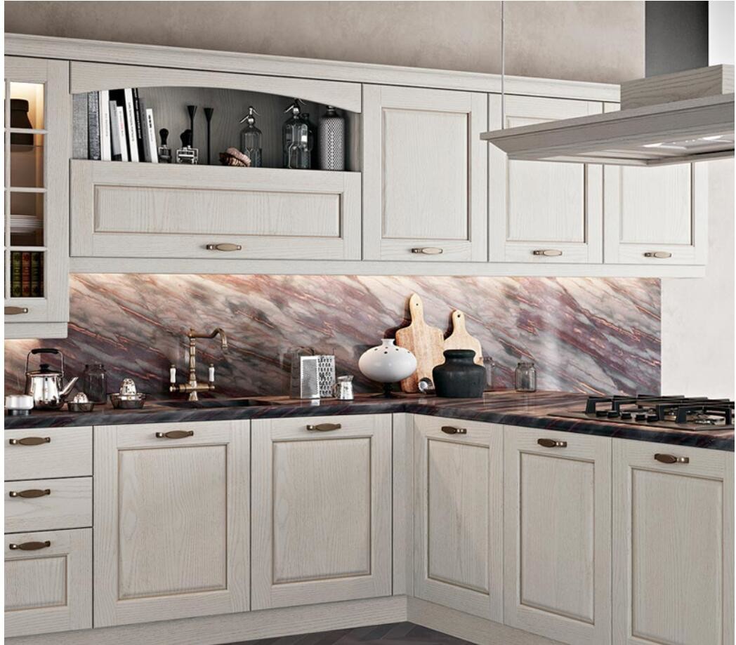 Luxury Antique Classic Kitchen Cabinet 3C Certified For Home Furniture