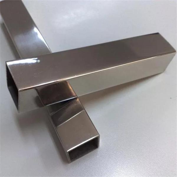 Buy cheap Brushed Mirror Stainless Steel Rectangular Tubing 8K Polised Alloy Tube SS 201 202 from wholesalers