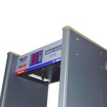 Economical Security Inspection Door , Practical 6 zones Walkthrough Metal