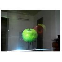 Buy cheap Clear Transparent Front Projection Film , Sticky 3D Holographic Projection Film product