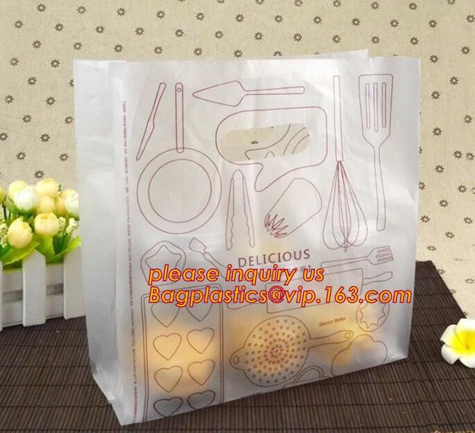 Soft Loop Handle Plastic Bags for carrying food,Starch Oxo Biodegradable Soft Loop Handle Plastic Bag For Grocery bageas